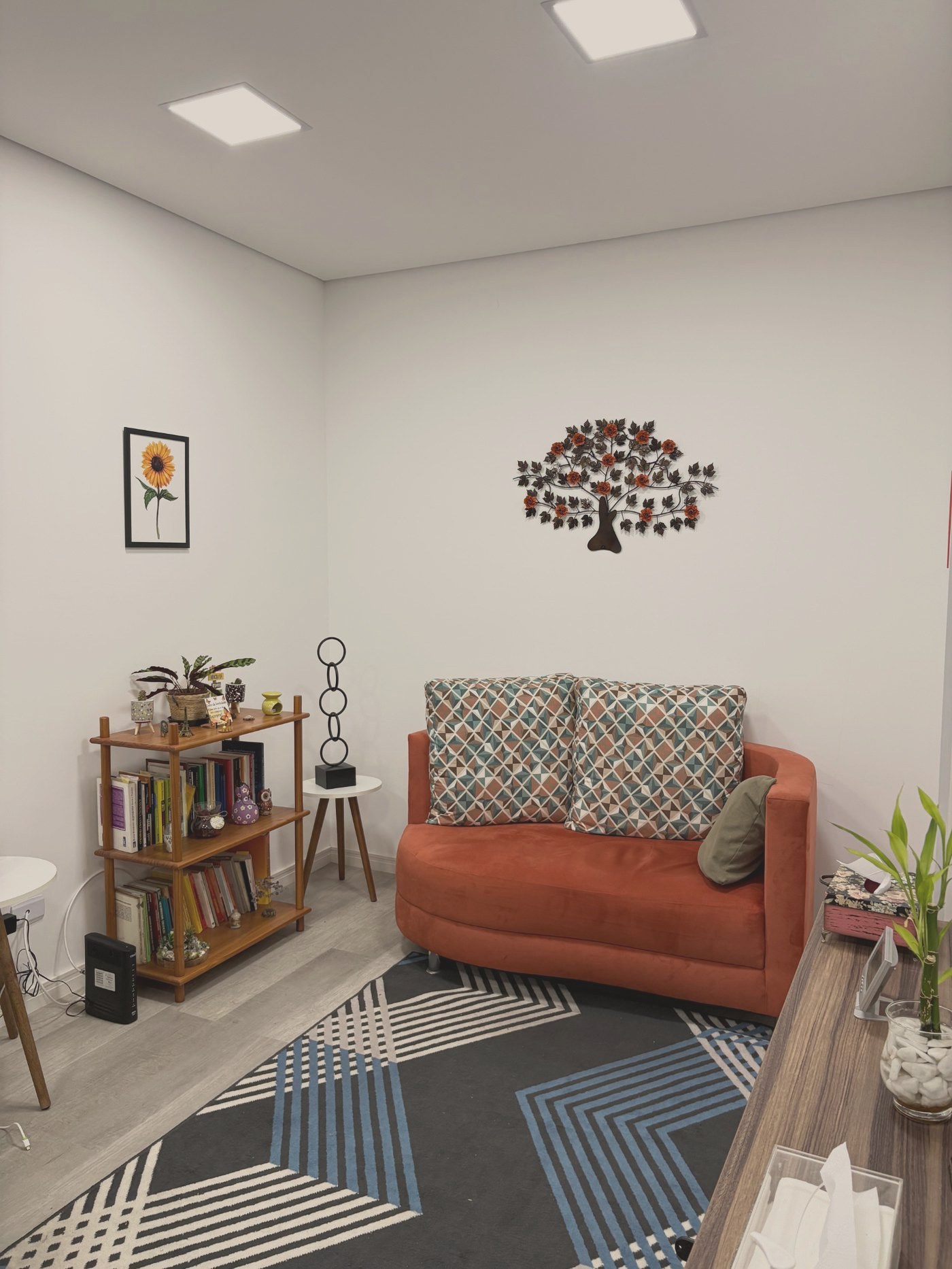 Sala de atendimento psicológico
